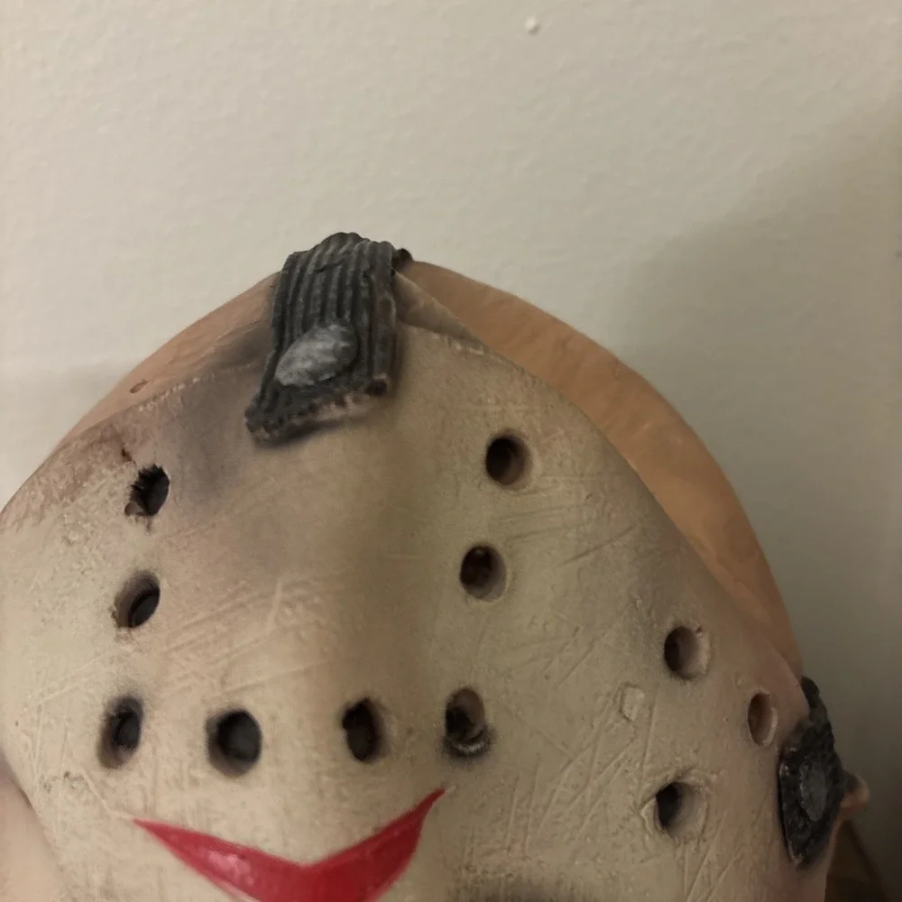 Friday 13th 3 Jason Voorhees Full Head Latex Halloween Mask New Line Productions